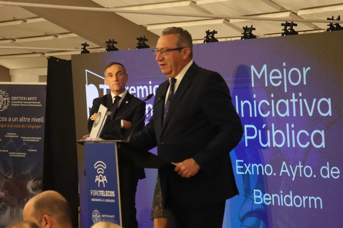toni pérez Benidorm premio Talento Comunicaciones