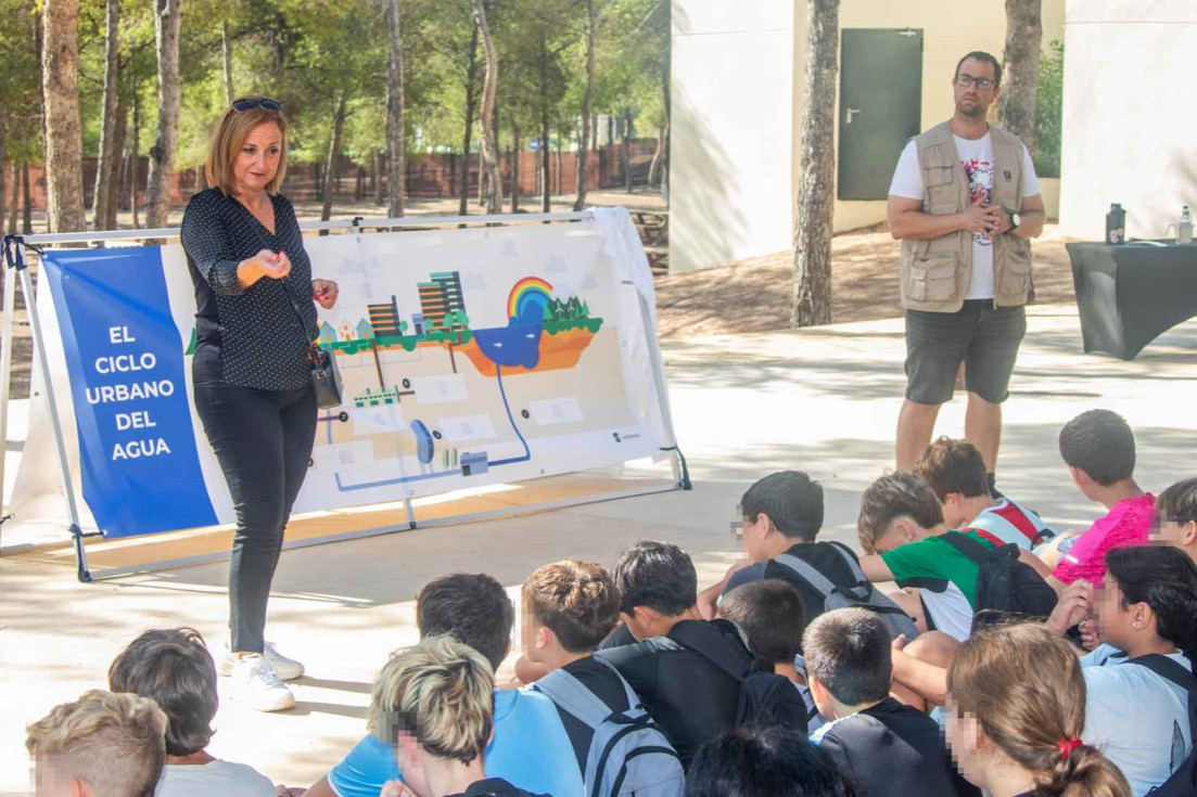 Benidorm acerca al alumnado de Secundaria las nuevas instalaciones del Parc Séquia Mare