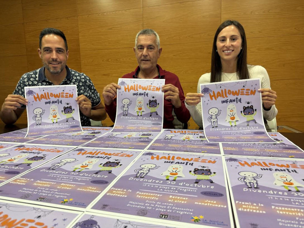 Presentaci&oacute;n de la fiesta infantil de Halloween de La Nuc&iacute;a.