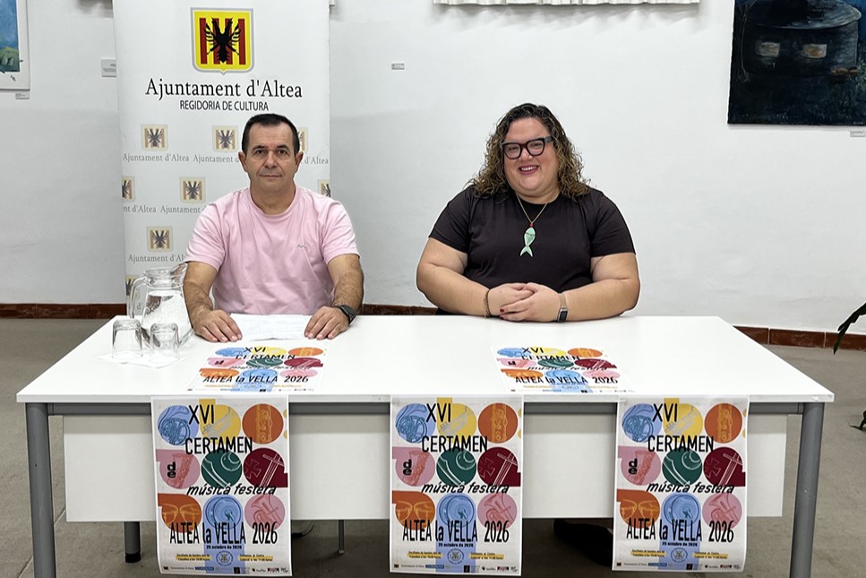Altea la Vella recupera este domingo su Certamen de Música Festera tras ocho meses de aplazamiento