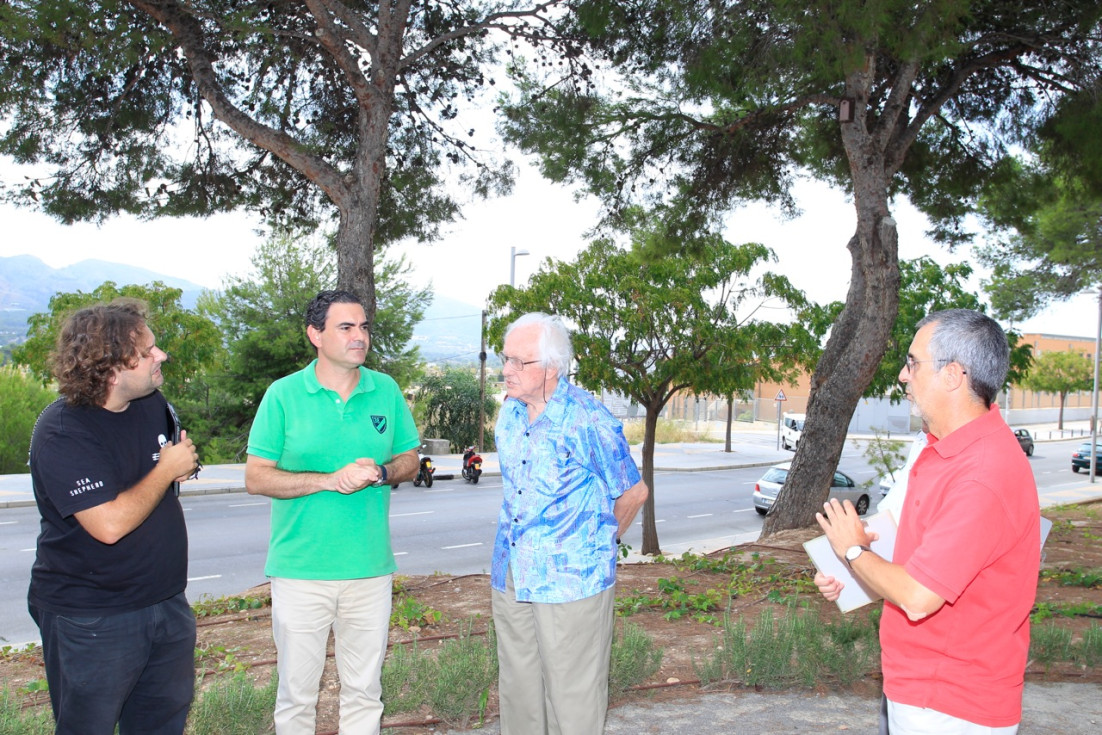 Imagen de archivo de Johan Galtung durante una visita a l&rsquo;Alf&agrave;s del Pi.