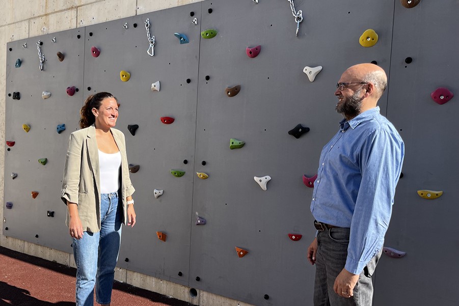 Altea estrena un rocódromo en la Ciudad Deportiva tras invertir 12.800 euros