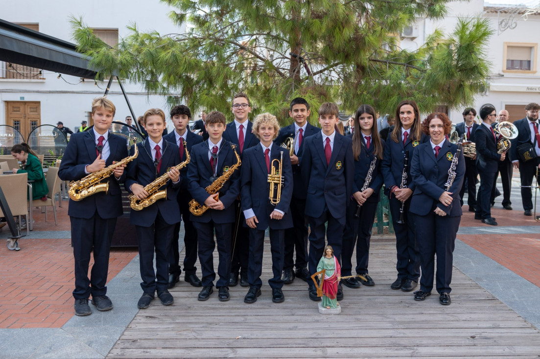 nuevos músicos Lira l’Alfàs Santa Cecilia