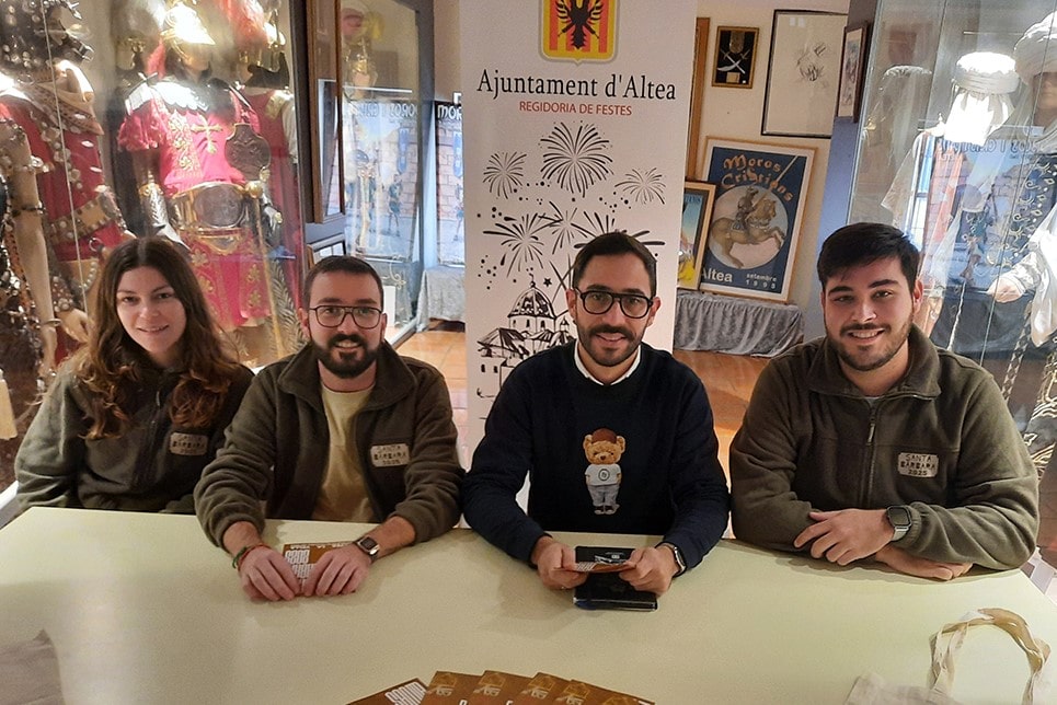 Presentación programa actos Santa Bàrbara 2025 Altea