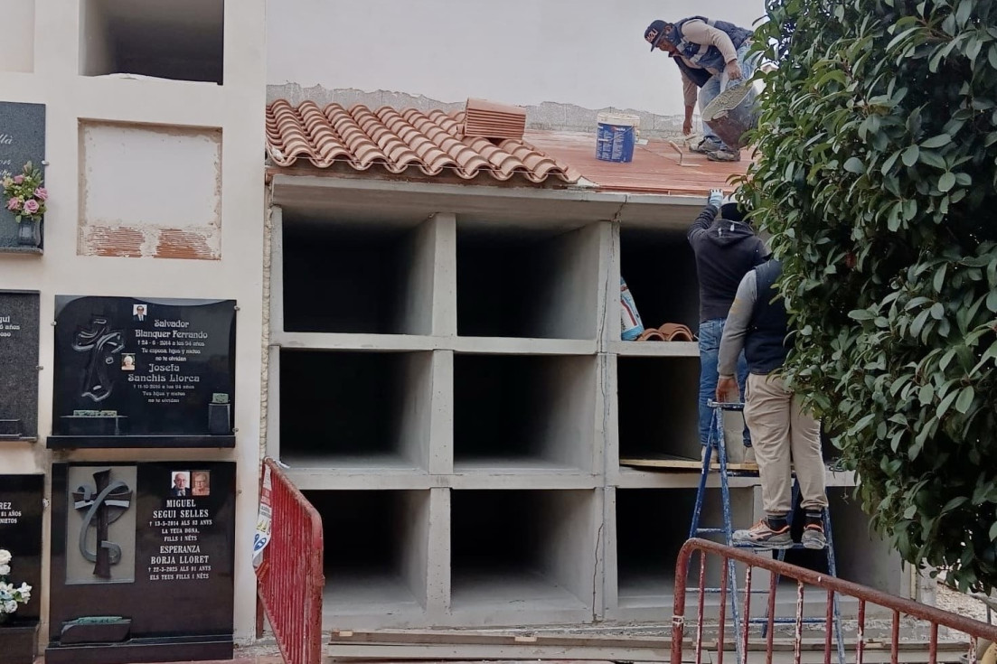 callosa nuevos nichos cementerio municipal