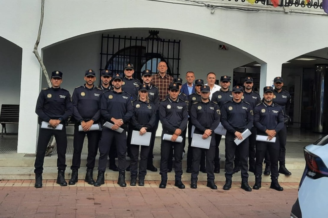 nuevos agentes policía local altea