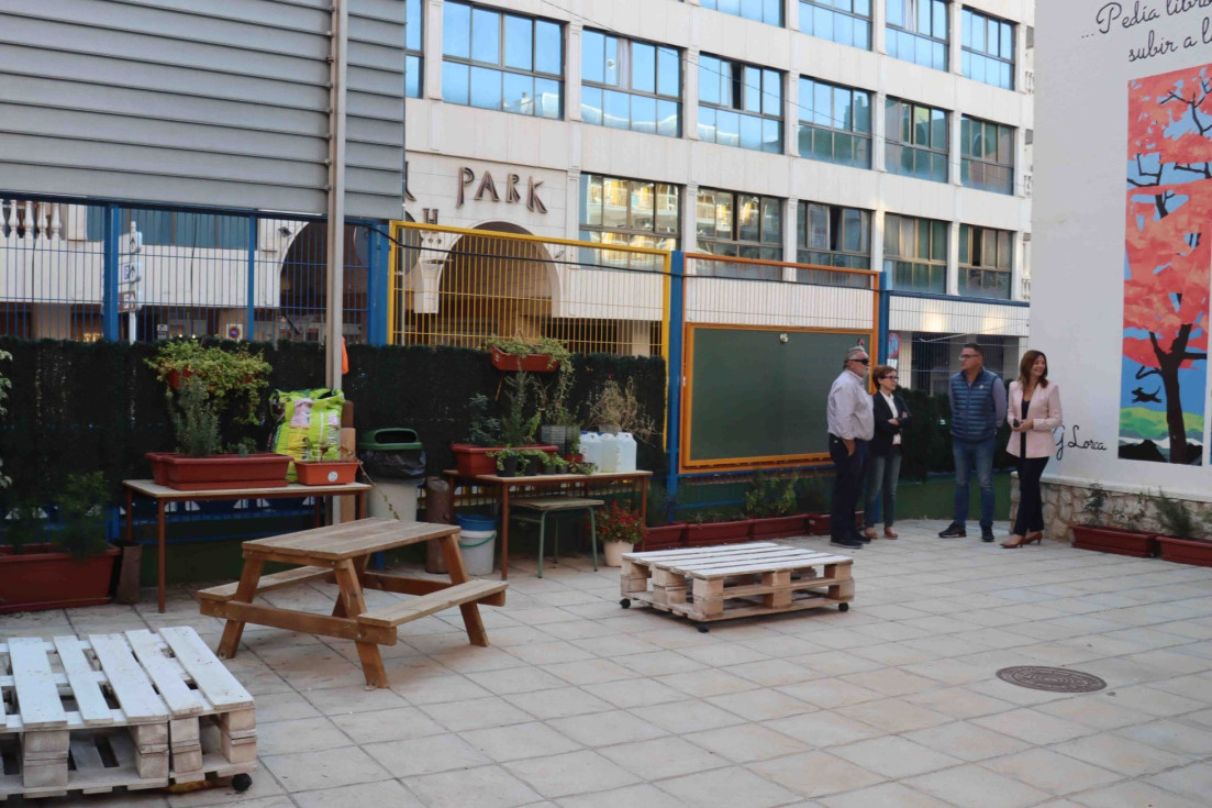 proyecto Benidorm Verde y Agua naturalización patios escolares