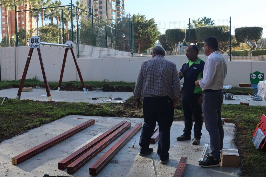 Benidorm mantenimiento mejora seguridad  parques