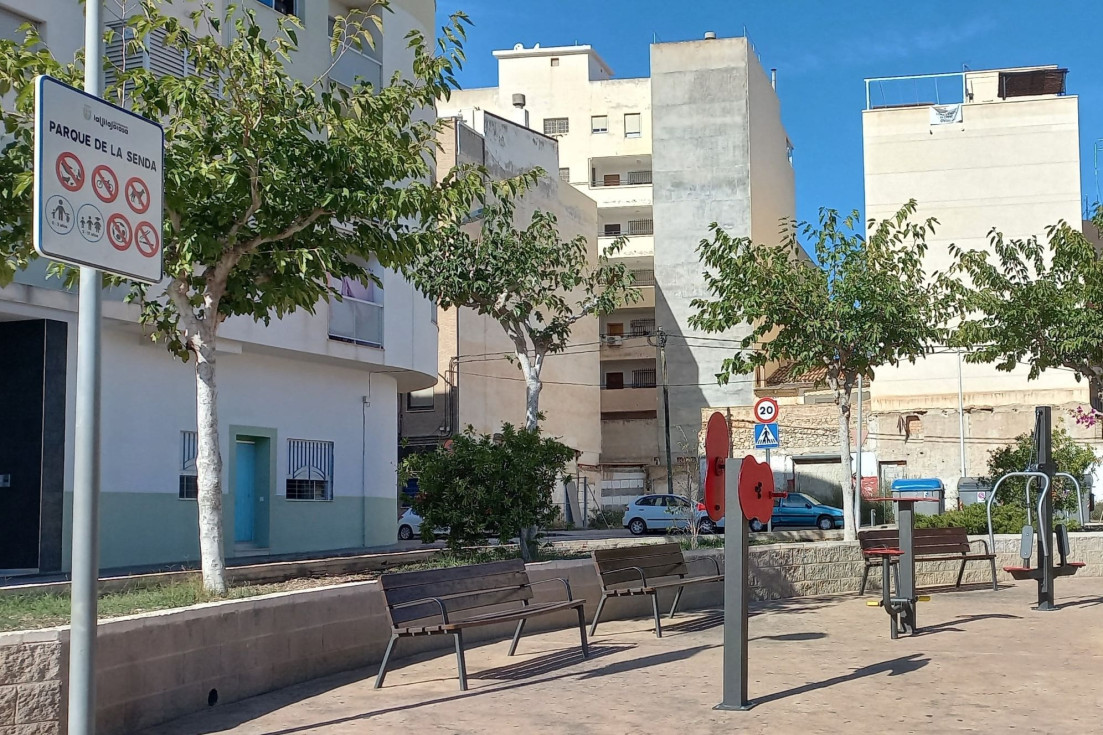 Fin renovación parque de la senda villajoyosa