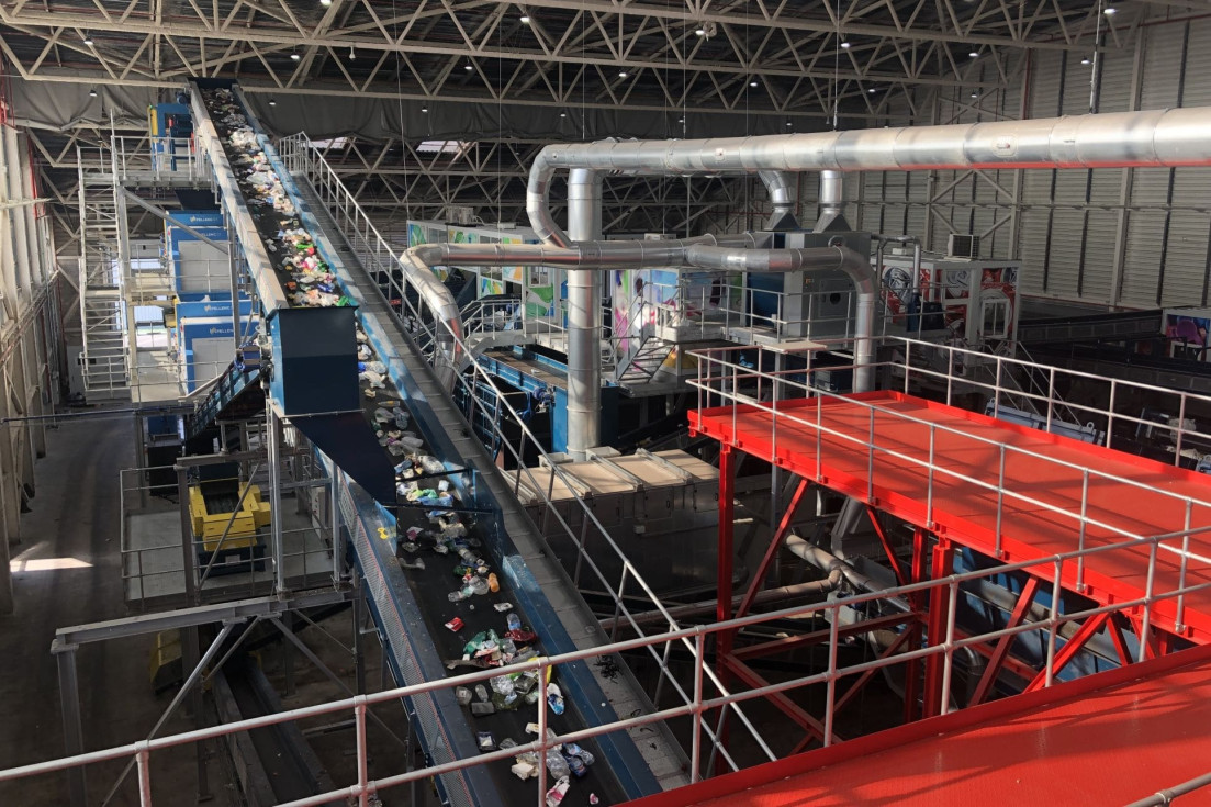 Planta Clasificación Envases Ligeros Benidorm circulación