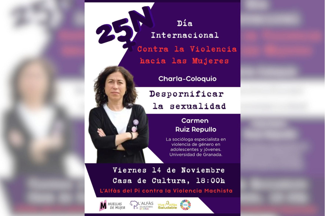 huellas mujer charla violencia género l'alfàs