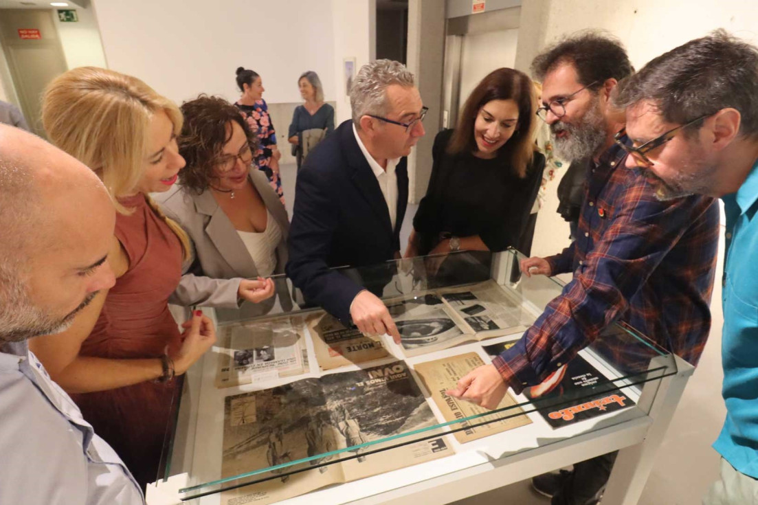 inauguración exposición José Luis Carrillo Benidorm corporación