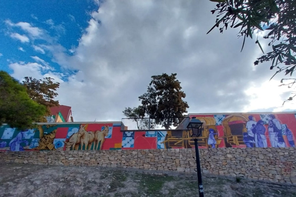 mural rio amadorio diversidad