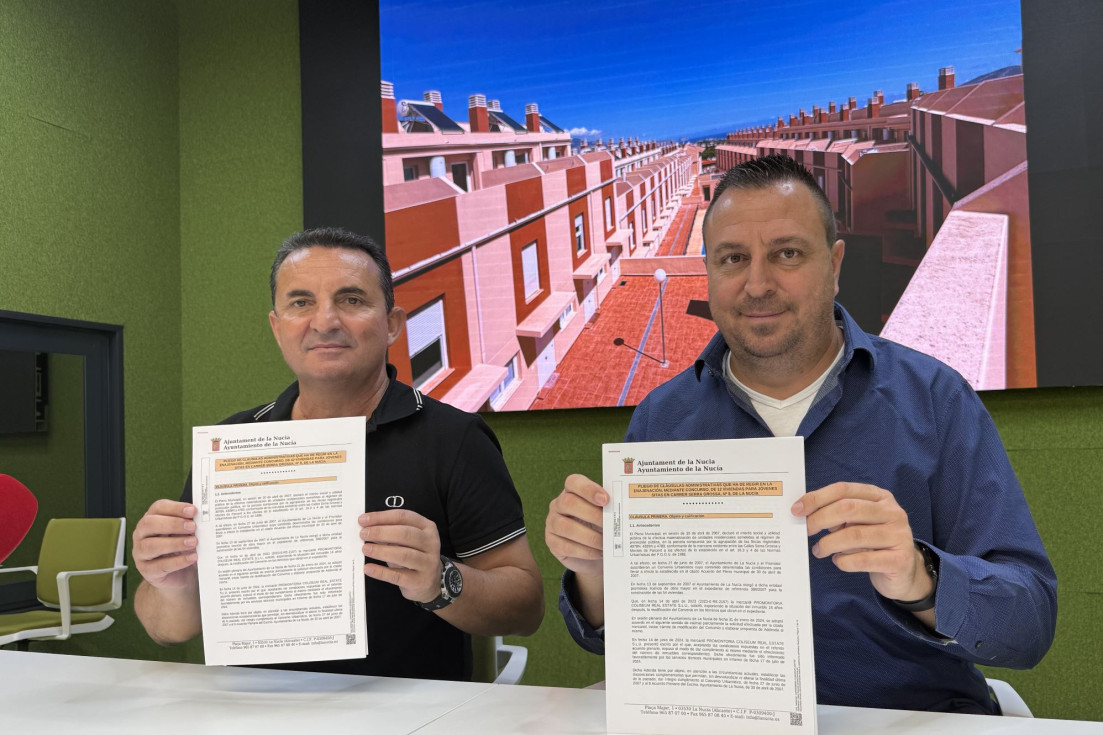 La Nucía presentación bases vivienda jóvenes 2025