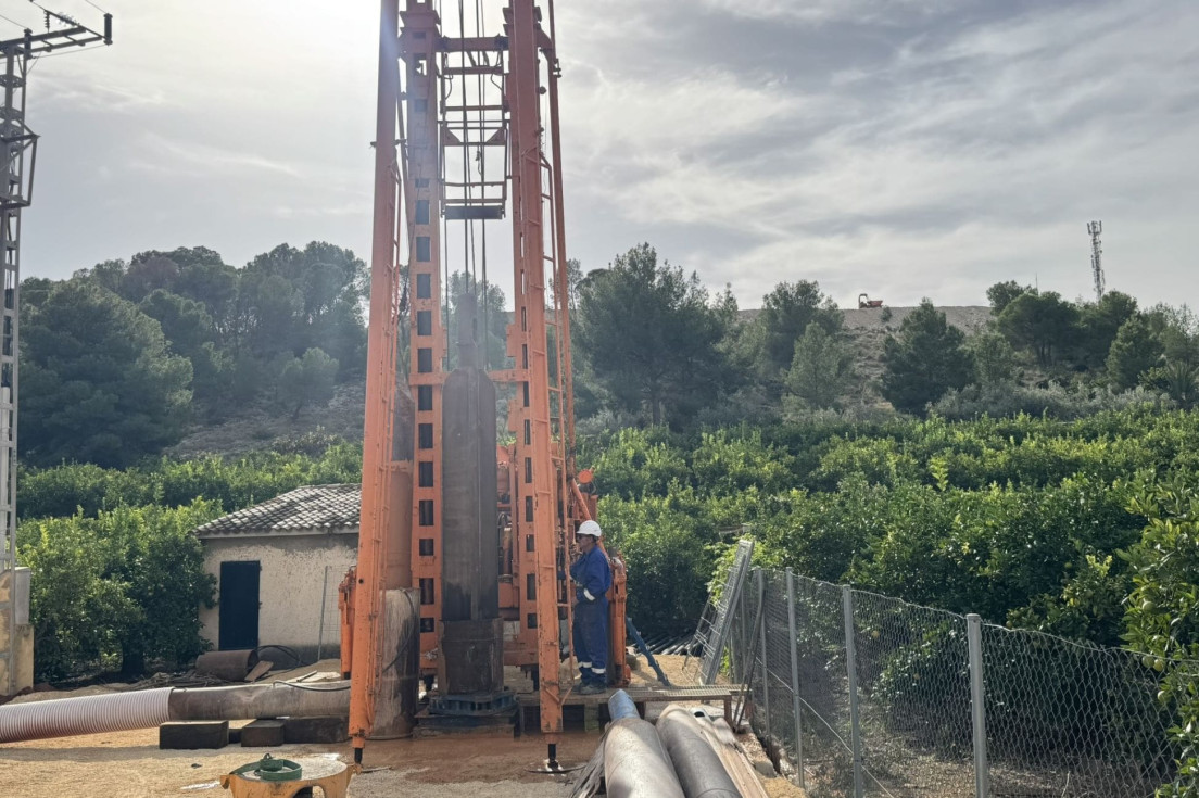 La Nucía nuevo sondeo pozo Rotes