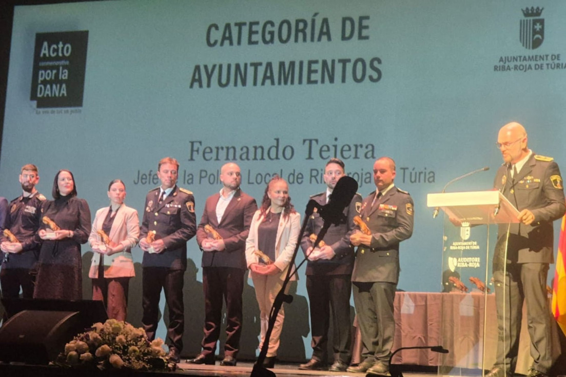 Benidorm Policía Local reconocidos ayuda DANA Valencia