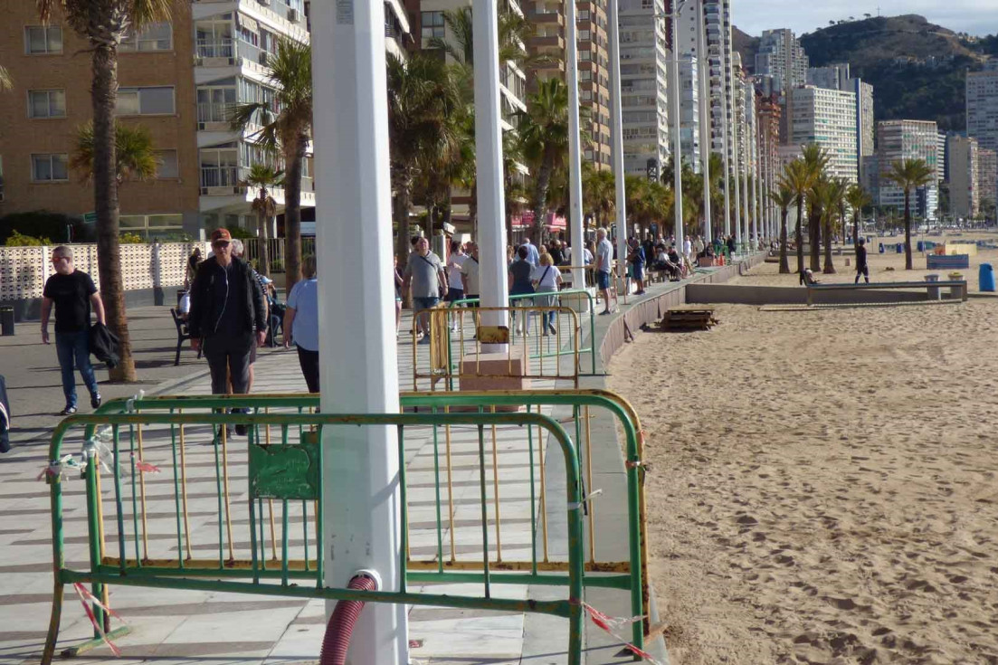 obras catenaria levante benidorm
