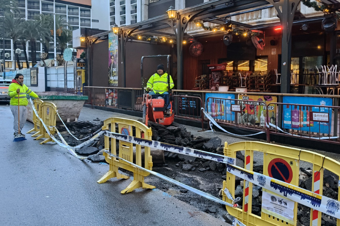 benidorm renaturalización calle Gerona