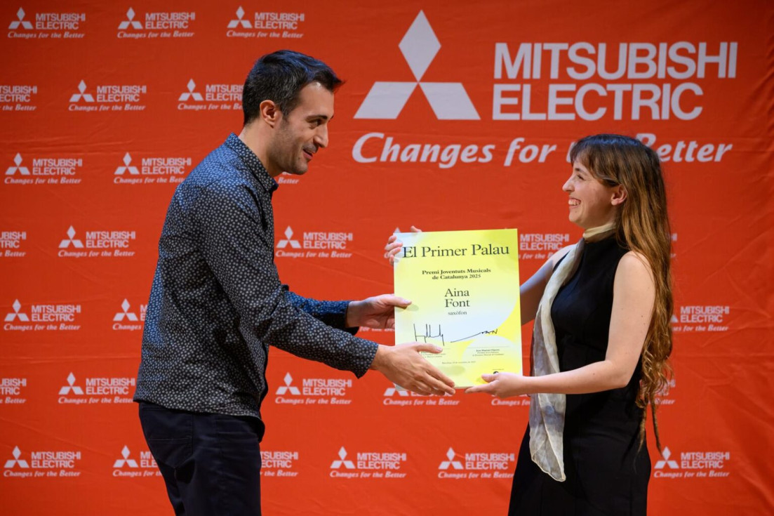 Aina Font Zaragoza recepción Primer Palau Catalunya