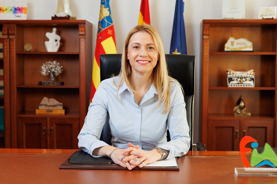 Nati Algado Alcaldesa Finestrat