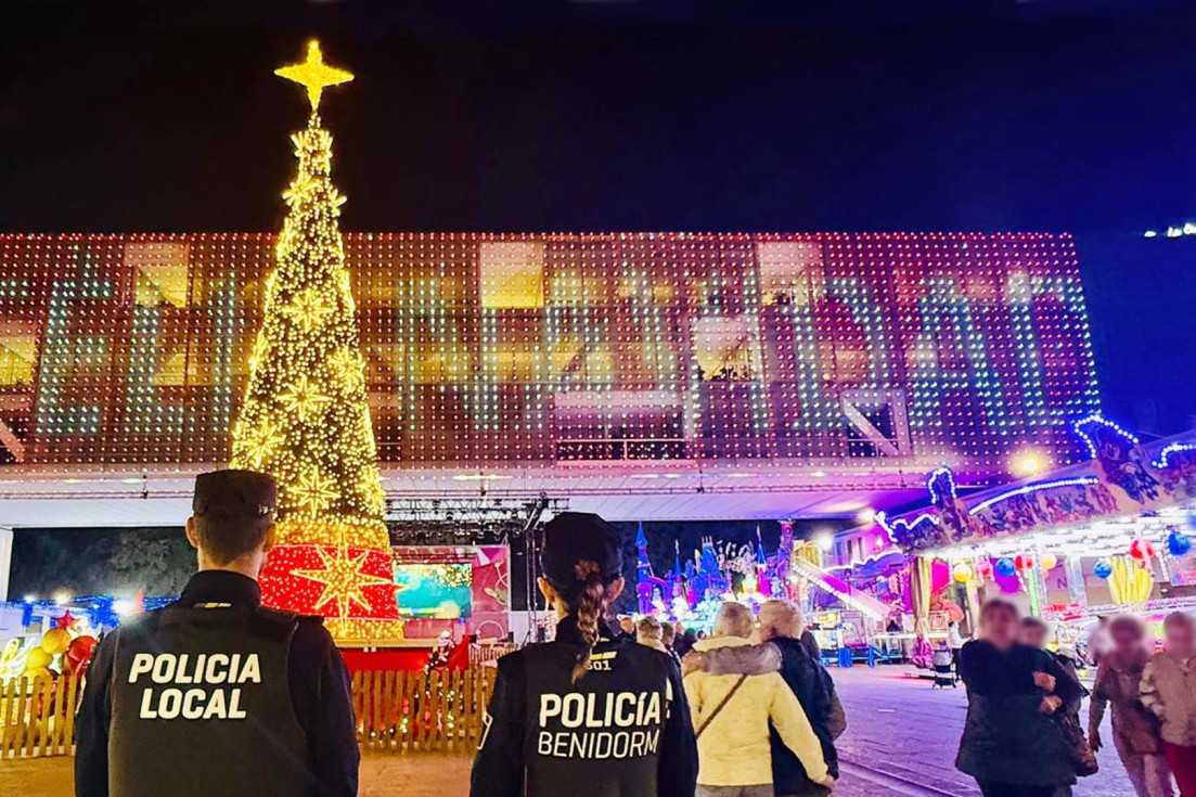 campaña navidad segura policia local benidorm
