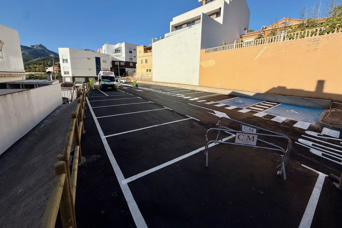 obras parking els xorros callosa d'en sarrià