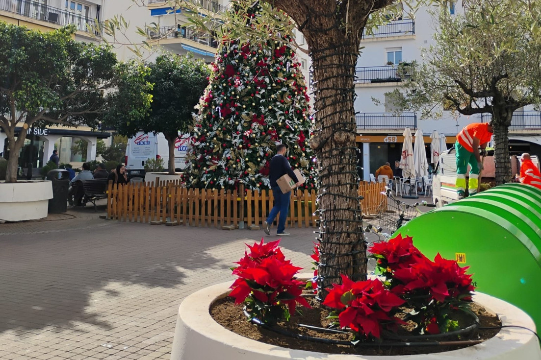 decoración navideña Altea