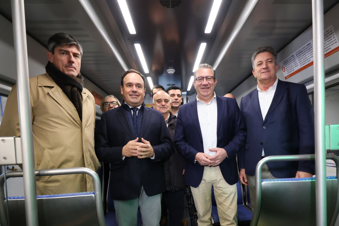 PUESTA MARCHA TRAM LINEA 1 benidorm villajoyosa juanfran pérez llorca toni pérez marcos zaragoza