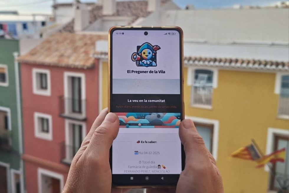 Villajoyosa lanza “El Pregoner”, su nuevo canal oficial de información en WhatsApp y Telegram