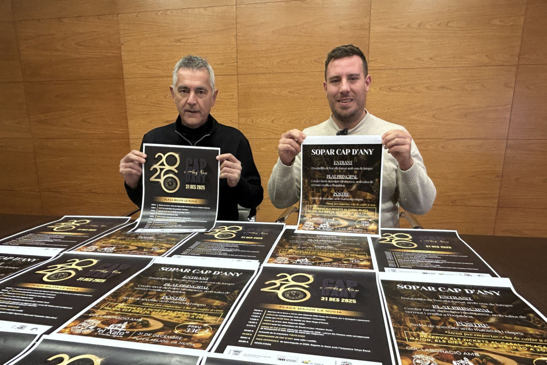 presentación fiesta cap d'any la nucía