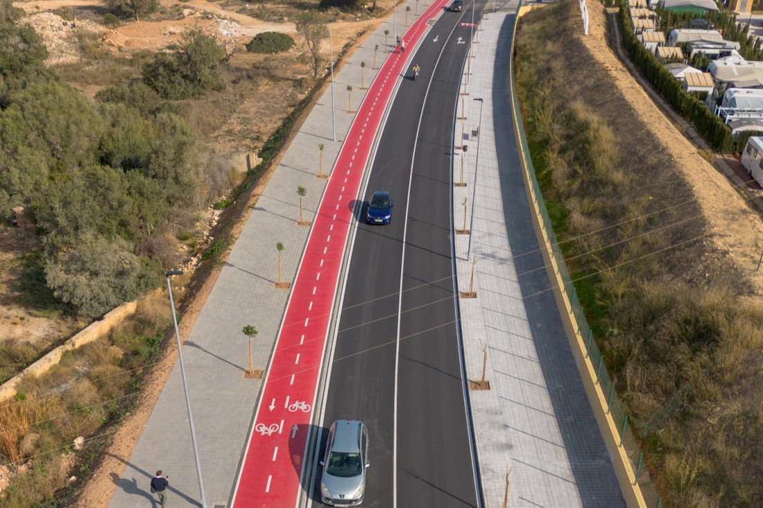 Camí vell altea l'alfàs aerea